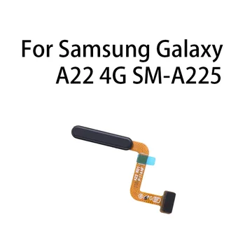 Оригинален Начало Бутон Сензор за Пръстови Отпечатъци Гъвкав Кабел За Samsung Galaxy A22 4G SM-A225