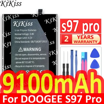 KiKiss S97 Pro(BAT21ZN1318500) Мощна Батерия за DOOGEE S97 Pro S97Pro висок Клас Батерия Batterij