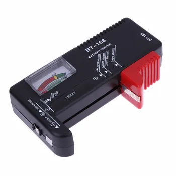 Универсален BT168 Дигитален Тестер за Батерии Проверка на Напрежение за AA AAA 9 Бутон В Няколко Размера Тестер за Батерии Измерване на Напрежение Инструменти