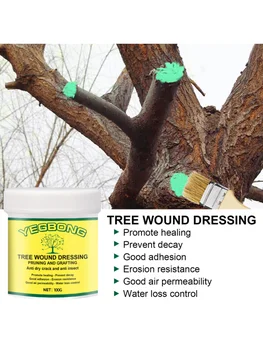 Средство за заздравяване на рани на дървета, Тампон от Пластира за дърво, Защитно Покритие за Дървета, Защита От резитба на овощни дървета
