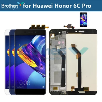 За Huawei Honor 6C Pro LCD дисплей С сензорен екран Дигитайзер възли За Честта 6C Pro LCD JMM-L22 AL10 AL00 LCD ДИСПЛЕЙ БЕЗ ЛОГО