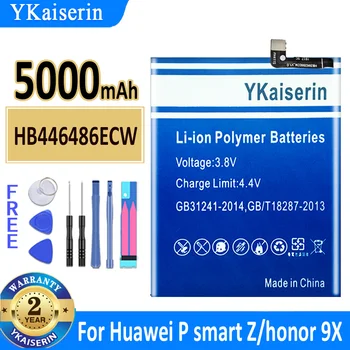 За телефон Хуа Уей HB446486ECW 5000 mah Батерия за Huawei P Smart Z/За Честта 9X/За Честта 9X Pro/Nova5i/Enjoy 10 Plus Батерия