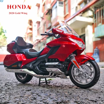 WELLY 1:12 Honda 2020 Г., Gold Wing заводска версия на статично леене под налягане колекция автомобили модел на мотоциклет играчка