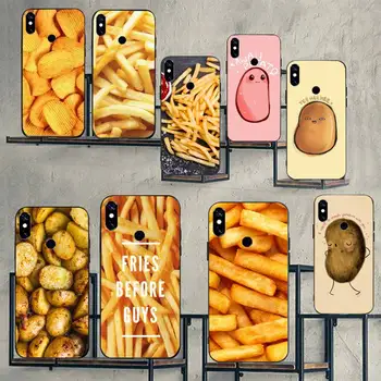 Храни кафяв картофи, сладък Калъф За Телефон Xiaomi Redmi note 7 8 9 11 i t s 10 A poco f3 x3 E pro lite основно под формата на миди калъф