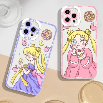 Прекрасен Мек Силиконов Калъф Sailor Moon, за Huawei Honor 10 10i 20 20i 30 30S Lite 50 60 SE 70 8X 9X Pro V20 V30 V40 Делото