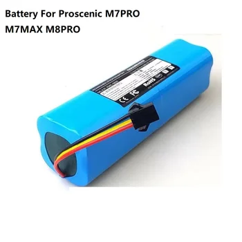 5600 mah 6800 mah Батерия за Proscenic M7PRO M7MAX M8PRO Пречистване на M7 Max M8 Pro Нов Литиево-йонна батерия 18650 14,4 v 14,8 В Част от