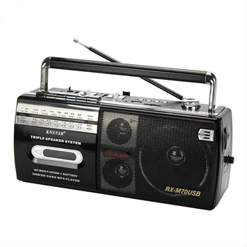 Старомодна Носталгия Кассетный Магнетофон Антични Машина За възрастните Хора FM-радио Ретро Преносима Карта caixa de som Bluetooth Аудио
