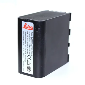 Нова батерия GEB242 за тахеометра Leica TS30 и TM30, Сменяеми Литиево-йонна Батерия GEB242