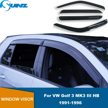 Флюгерные стъкло За VW Golf 3 MK3 III HB 1991 1992 1993 1994 1995 1996 Прозорец вентилационна (противовакуумна) канална Козирка за Защита От Слънце и Дъжд Защита От Дъжд Сенник Shelter