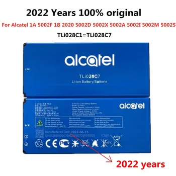 2022 100% Оригинален 3000 mah Батерия TLi028C1 TLi028C7 За Alcatel 1A 5002F 1Б 2020 5002D 5002X 5002A 5002I 5002 М 5002 S Батерия