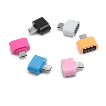 1 бр./2 бр. Micro USB към USB Конвертор Мини OTG Кабел USB OTG Адаптер за Tablet PC Android