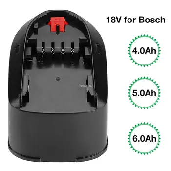 Литиево-йонна батерия с капацитет от 6,0 А за електроинструменти на Bosch 18V Type C AHS48LI, PSB 18 LI-2, PST 18 LI, PSR18LI-2 е подходящ за зарядното устройство AL1810CV, AL1830CV