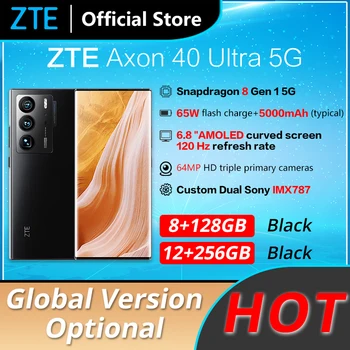 Глобалната версия по Избор Смартфон на ZTE Axon 40 Ultra 6,8 