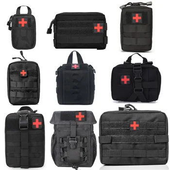Преносим Открит Ловен Военен Тактически Авариен Пакет За Оцеляване, Първа Помощ Комплекти Чанта За Домашна Кола Медицински Пакет EDC Tools Pack