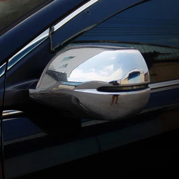 Автомобилна Предната Врата Странично Огледало за Обратно виждане Делото За Полагане на Honda CRV CR-V 2012-2015 Хром ABS Авто Тапицерия Стикер Леярство