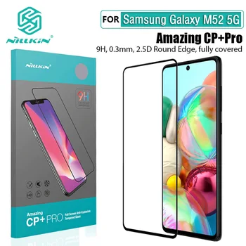 За Samsung Galaxy M52 5G Стъкло NILLKIN CP + Pro H/H + Pro HD Защитно Фолио За екран от Закалено Стъкло За Samsung Galaxy M52 5G Филм