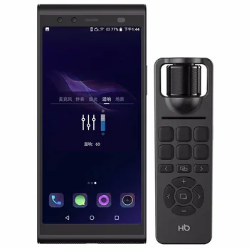 HUIBO HB01 Мобилен телефон вградена звукова карта, микрофон с шумопотискане стерео красотата AI ултра широкоъгълен предни и двойна камера