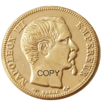 Франция от 20 франка 1853 - 1860 години на Освобождаването на Наполеон III Позлатени Копие монети