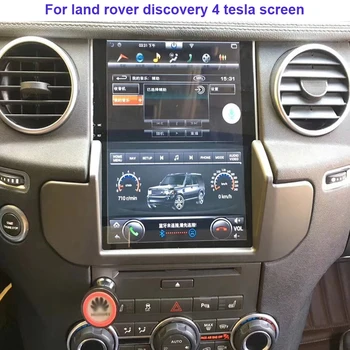 Кола стерео Екран Tesla За Land Rover Discovery 4 LR4 2009-2016 Android Плейър GPS Навигация Авто Мултимедиен Плейър Carplay