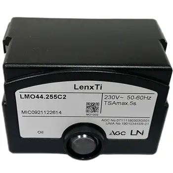 LenxTi LMO44.255C2 -LMO44.255C2BT Управление на маслена горелка, стационарни воздухонагреватели, 2-стъпка, QRB/QRC, 30 кг/ч, AC230V