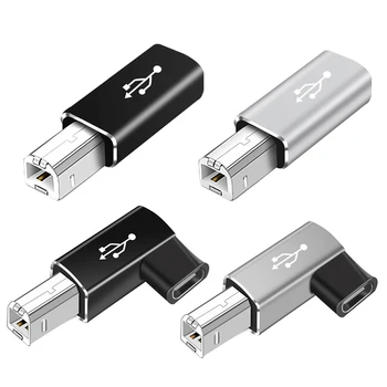 USB Type C Женски към USB B Мъжки Адаптер за Скенер Конвертор на Принтера C USB Адаптер за Пренос на данни за Клавиатура MIDI-контролер