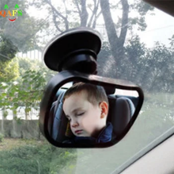 360 Градуса Автомобилен Стайлинг Универсално Вътрешно Огледало Черен Автомобил Детско Огледало За Сигурността На Детска Седалка На Автомобил На Облегалката За Глава Детско Огледало За Обратно Виждане