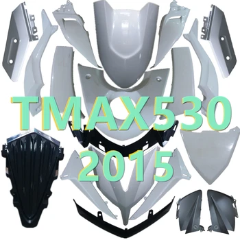 Моделът Обтекател за Леене Под Налягане, ABS Небоядисана Компоненти на предния Капак на Каросерията на Пластмасови части За Yamaha TMAX 530 TMAX530 2015