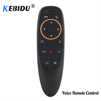 kebidu Безжичен G10 Гласова Дистанционно Управление на 2,4 Ghz Въздушна Мишка, Микрофон, Жироскоп IR Обучение За Android TV Box За T9 H96 Max X96