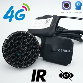 4G СИМ-карта IP-Камера 1080P 5MP 90nm IR Инфрачервено Нощно виждане WIFI Сигурност мини 4G Камера с булавочным дупка ВИДЕОНАБЛЮДЕНИЕ P2P Onvif Аудио Camhi