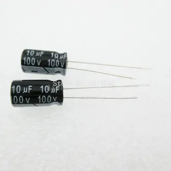 20 БР./ЛОТ 10 icf 100 Алуминиеви електролитни кондензатори 6,3*11 Електролитни кондензатори 100 10 icf