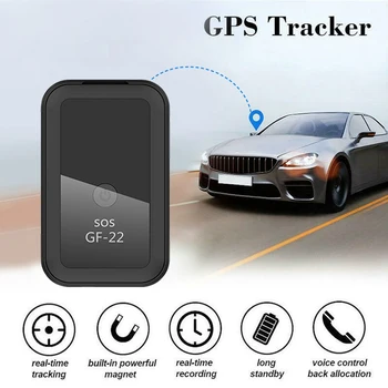 Нов GF22 Следа GPS Локатор Анти-загубеното Отслеживающее Устройство Безжична Умно Точно Позициониране на Автомобила Мотоциклет Противоугонный Мини-Тракер