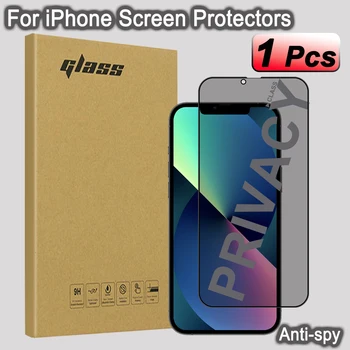 Закалено стъкло За iPhone 13 Mini / Pro 13 / 13 Pro Max Защита от шпионски екрани За iPhone 14 Pro / 14 Max / 14 Pro Максимална самостоятелност